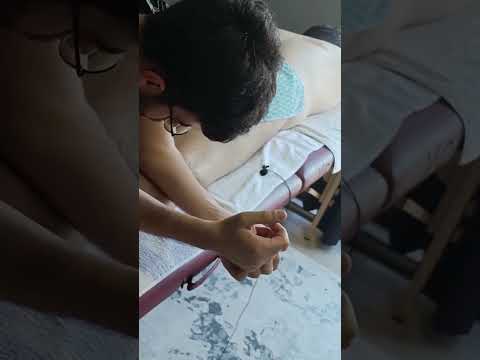 FULL BODY SPORTS THERAPY MASSAGE #asmr #shorts #shortvideo #massagetherapy