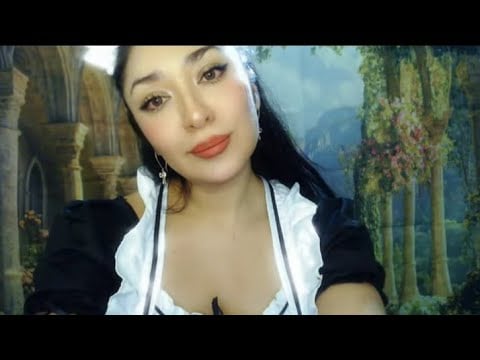 ASMR SIRVIENTA REAL CUIDA DE TI 😊💖💧