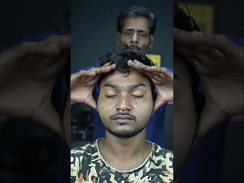 Old School Head Massage ASMR #shorts