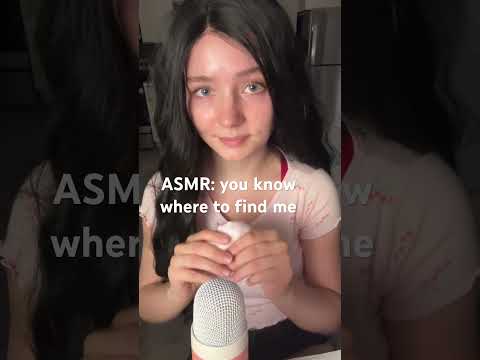 you know where to find me 🤍#asmr #girlfriendasmr #members #whisper #cozy