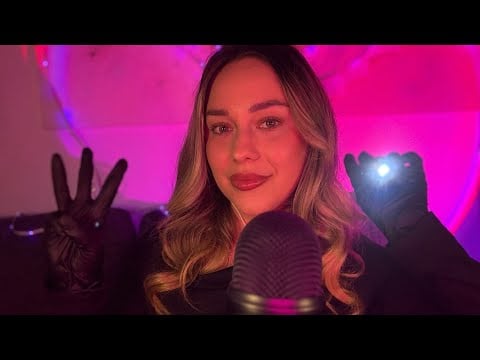 ASMR | Whispered Cranial Nerve Exam 