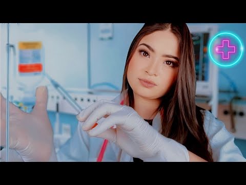 ASMR:MÉDICA TE EXAMINA MAS VC ESTÁ EM COMA!