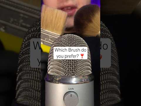 Which Brush do you prefer? 🩷 #asmr