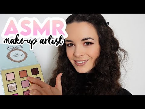 ASMR [Roleplay] - MAKE UP ARTIST DOES YOUR MAKE-UP