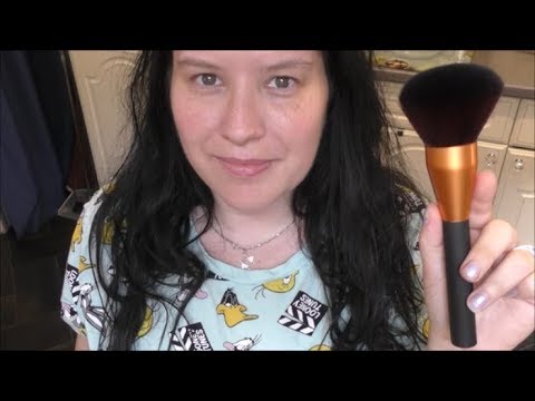 ASMR - Brushing the Camera & Whispering - Tingly & Super Relaxing !