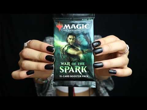 Opening MTG War of the Spark! | Azumi ASMR