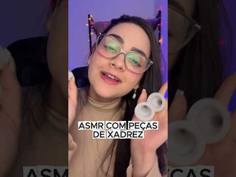ASMR com peças de xadrez♟️