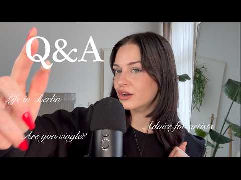 ASMR answering your questions while you relax