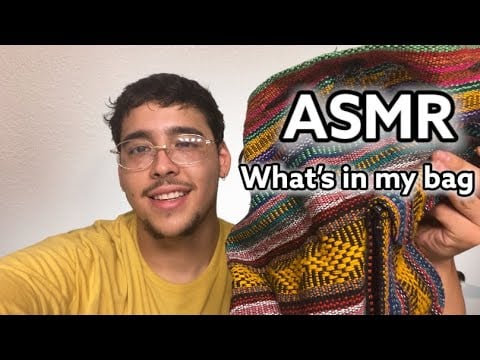 ASMR | What’s in my bag [ Fast&Aggressive ]