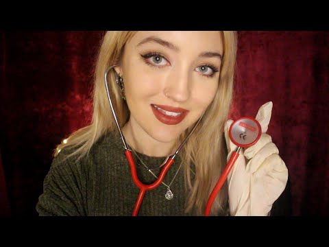 Flirty Doctor ASMR Roleplay: Relaxing Check-Up for Mind Tingles