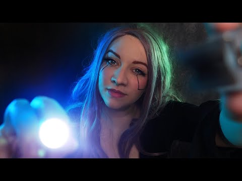 ASMR / Sci-Fi Medical Exam at Robot Repair Station (Typing, Cleaning, Repairing, etc)