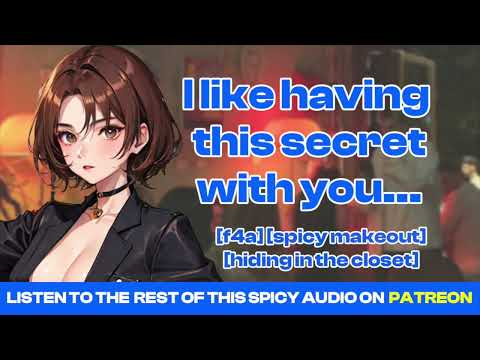 [F4A] [ASMR girlfriend] Making out in the closet with your secret girlfriend [flirting] [teasing]