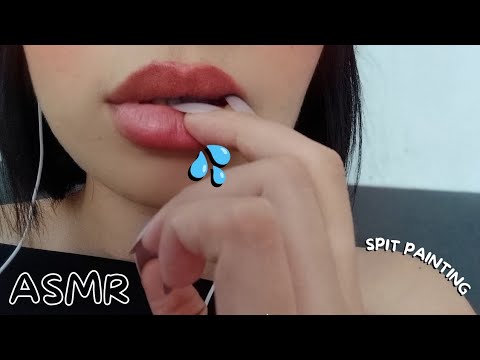 ASMR SPIT PAINTING