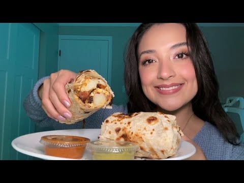 ASMR | Breakfast burrito 🌯