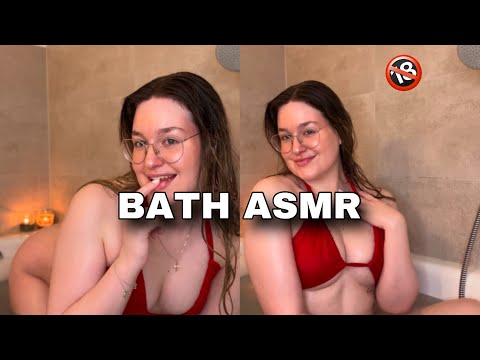 Take a Bath with ME! 🛀🏻 | ASMR  Relaxing Hair wash Routine