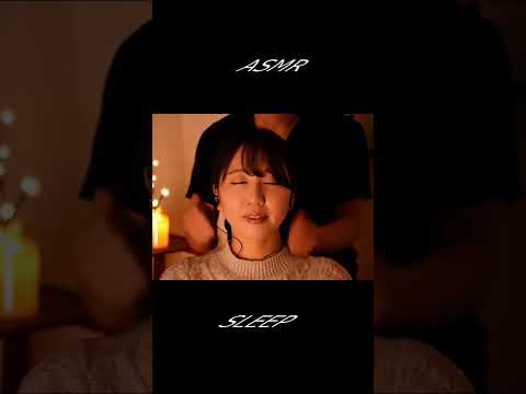 【睡眠導入ASMR】肩のツボ押しマッサージ #asmr #眠くなる #shorts  @TOKYOASMRMASSAGE