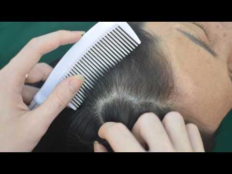 ASMR Hair Sounds With Hair Parting, Hair Combing No Talking, Sounds For Stress Relief