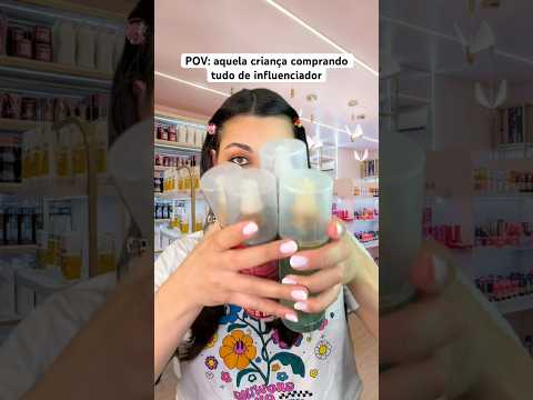 POV: aquela criança comprando tudo de influenciador #asmr #humor #comedia #shorts