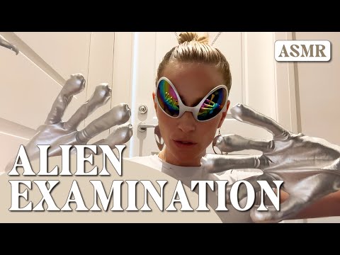 ASMR Alien Examines Your Face 👽 Close Up & Highly Requested Triggers