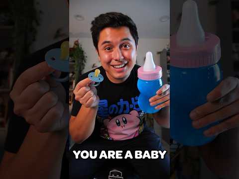 POV: YOU ARE A BABY! 👶🏻 | #ASMR #shorts