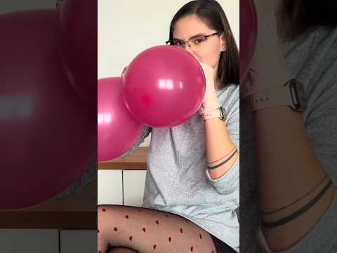 Pink balloons #asmr #balloon #ballongame #looner