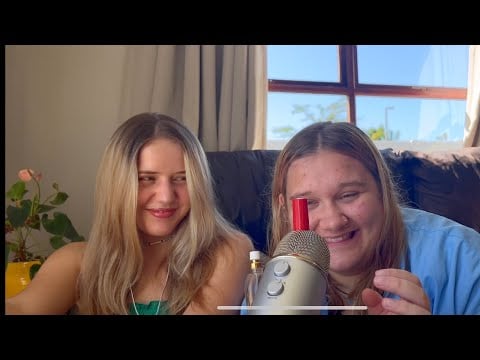 My extremely unserious friend tries ASMR