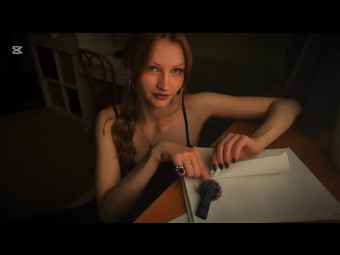 Cosy pencil drawing ASMR