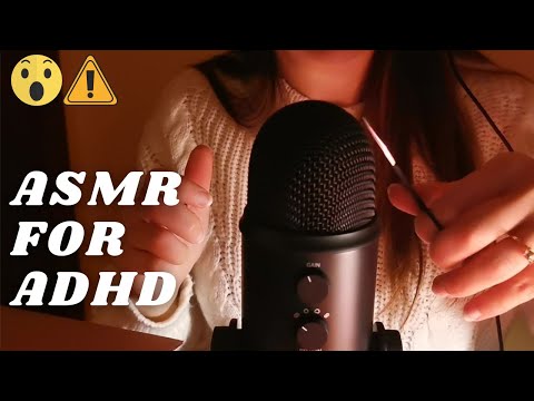 ASMR for people with ADHD | Fast Paced