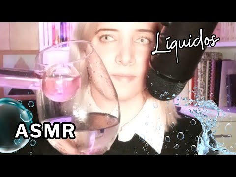 ASMR TODOS LOS SONIDOS CON LÍQUIDOS 💧💦