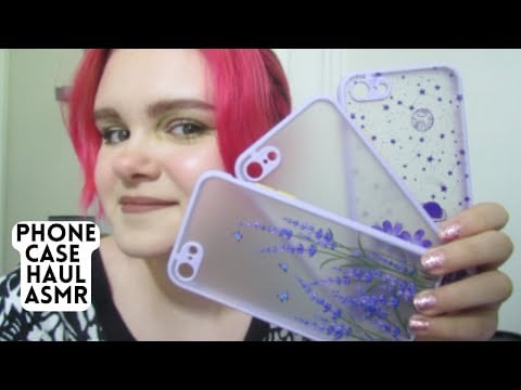 ASMR | Phone Case Haul (Tapping, Scratching, Rambling)  - Part 2