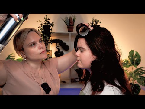 ASMR Perfectionist Hair Play, Styling & Fixing