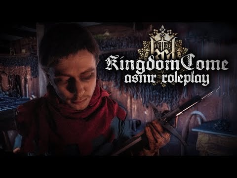 Hungover Henry Smiths Your Sword ASMR | Kingdom Come Roleplay (No Spoilers – Soft-Spoken Blacksmith)