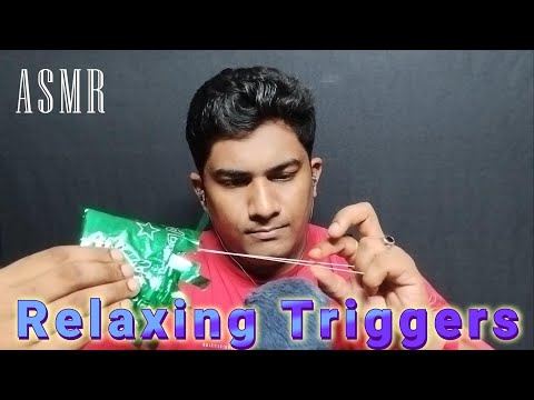 asmr relaxing mic triggers and mouth sounds to sleep