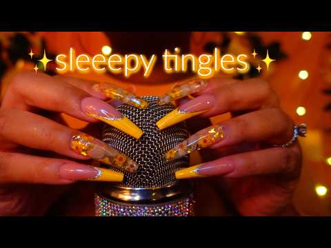 ASMR FOR DEEP SLEEP & THE SLEEPIEST TINGLES 🤤💛✨ (AT 100% SENSITIVITY ♡🌙)