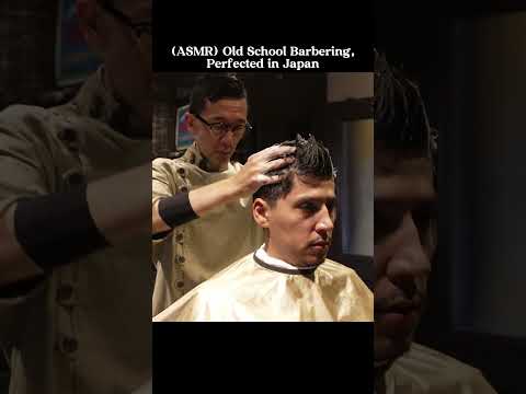 💈(ASMR) This Is How Old School Barbering Is Meant to Be Done — Traditional Japanese Master at Work