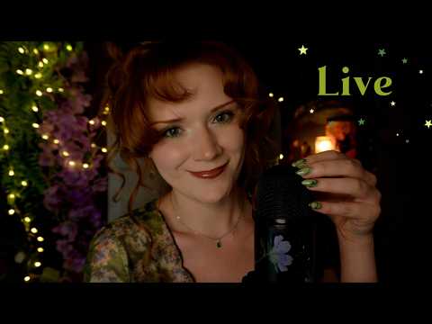 ASMR Jellyfish & Octopus with Light Gloves, Fluffy mic Mouth sounds,Kisses, Inaudible whisper 😴