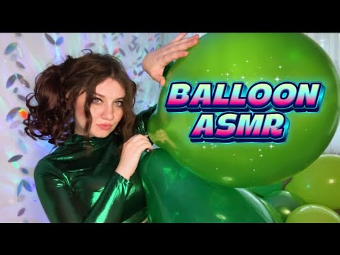 ASMR | GREEN BALLOONS ONLY 💚