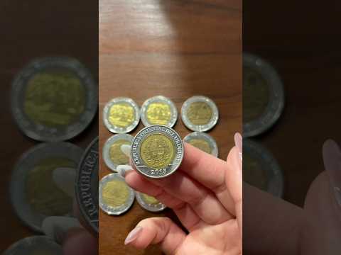 asmr con mi mini colección de monedas especiales 💵 #asmr #tingles #visualtingle