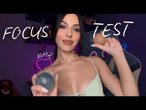 ASMR Riesci a Focalizzarti Velocemente? - Segui le mie istruzioni per Dormire