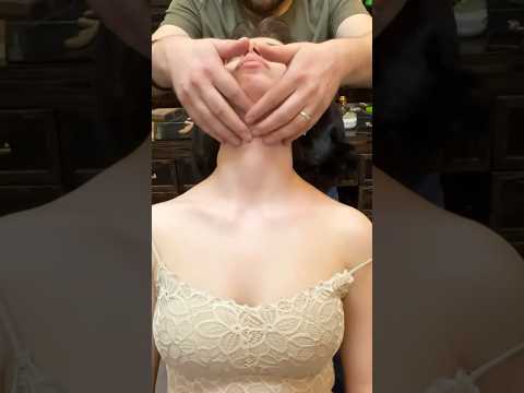 VERY RELAXING CHEST, HIP MASSAGE FOR LADY #asmracmp #femalechestmassage #cracks #massage #masaj #uyu