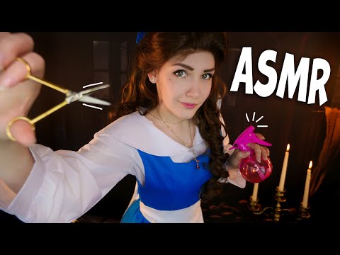 АСМР 🦁 ПАРИКМАХЕР для ЧУДОВИЩА ✂💇‍♂ ASMR Hairdresser for Beast