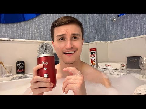 ASMR IN THE TUB 🛁💤 (water sounds & assorted trigger)