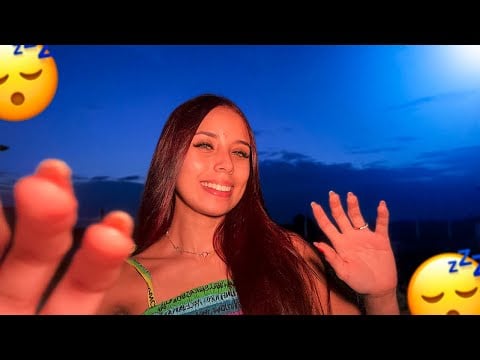 ASMR CASEIRO na NATUREZA🍃 - tapping, voz suave e muito sons de boca 