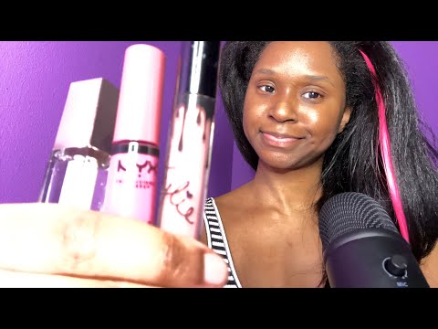 ASMR| Lipgloss application Mouth Sounds 💋