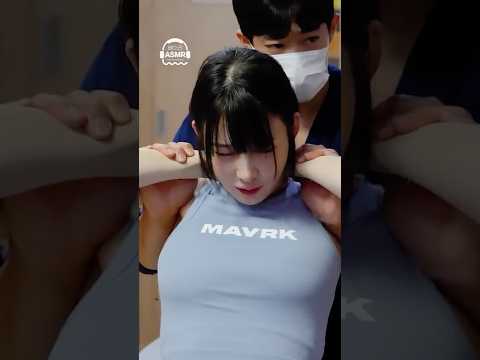 살짝 허리를 돌렸을 뿐인데 이런 소리가??! 모델 김우현님 극락 가는 레전드 뼈소리
