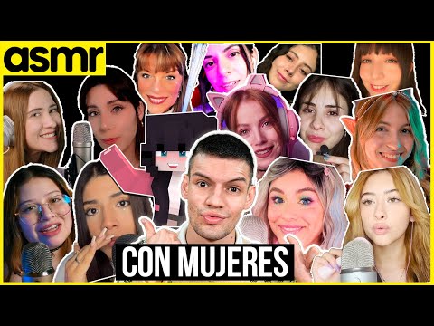 ASMR rápido y lento con mujeres ASMR español