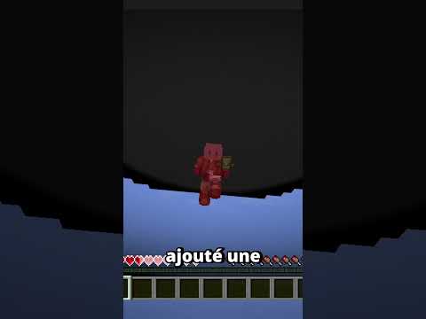 On peut bridge avec du gravier dans le vide ! 🤯#minecraft #minecraftshorts