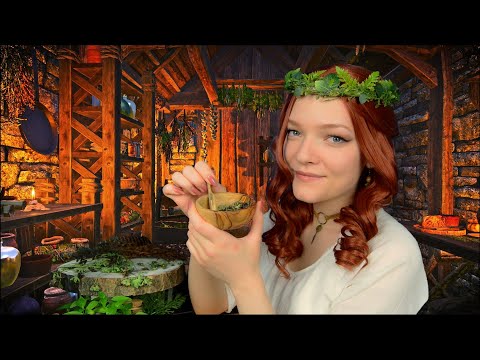 Skellige Healer makes you a Potion 🌱 (The Witcher ASMR Roleplay)