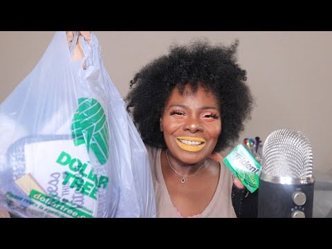 You Can Always Depend On Dollar Tree Haul ASMR TRIDENT