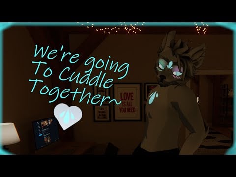 A Very fluffy fox cuddles you in bed (Furry ASMR)